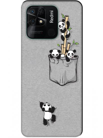 Redmi 10C Panda Telefon Kılıfı