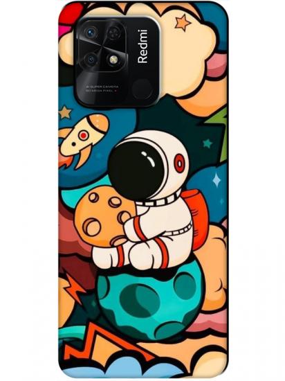 Redmi 10C Astronot Telefon Kılıfı