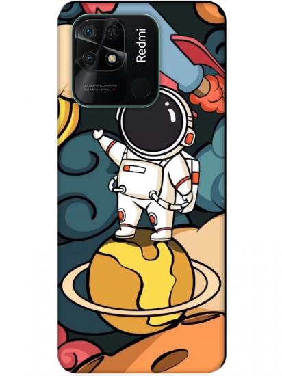 Redmi 10C Astronot Telefon Kılıfı