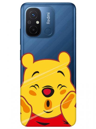 Redmi 12C Winnie The Pooh Şeffaf Telefon Kılıfı