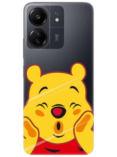 Redmi 13C Winnie The Pooh Şeffaf Telefon Kılıfı