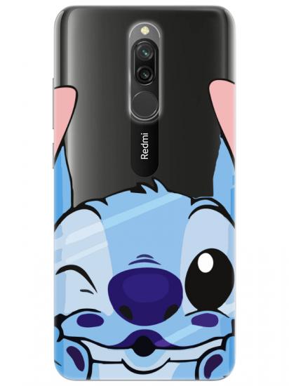 Redmi 8 Stitch Şeffaf Telefon Kılıfı