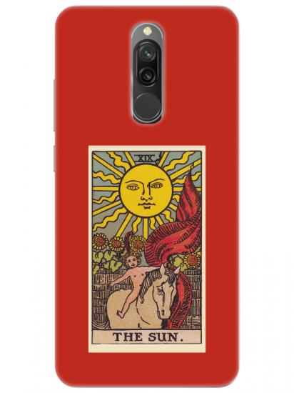 Redmi 8 The Sun Kırmızı Telefon Kılıfı