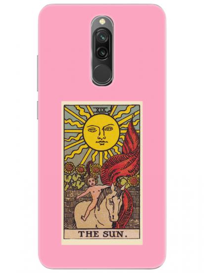 Redmi 8 The Sun Pembe Telefon Kılıfı