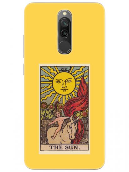 Redmi 8 The Sun Sarı Telefon Kılıfı