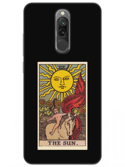 Redmi 8 The Sun Siyah Telefon Kılıfı