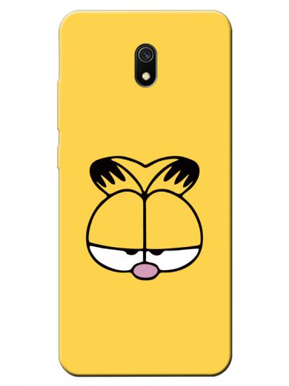 Redmi 8A Garfield Sarı Telefon Kılıfı