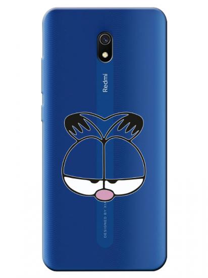 Redmi 8A Garfield Şeffaf Telefon Kılıfı