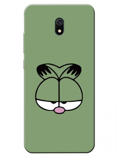 Redmi 8A Garfield Yeşil Telefon Kılıfı