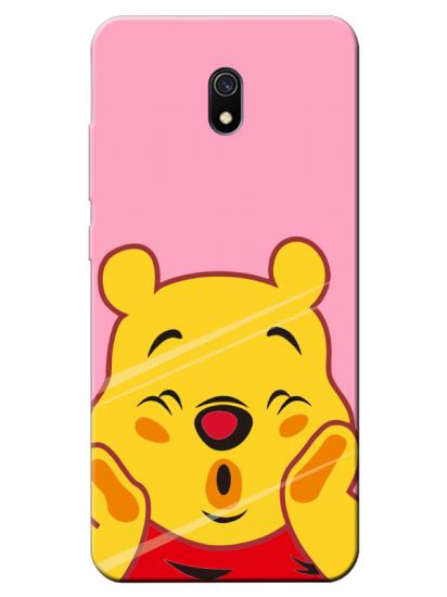 Redmi 8A Winnie The Pooh Pembe Telefon Kılıfı