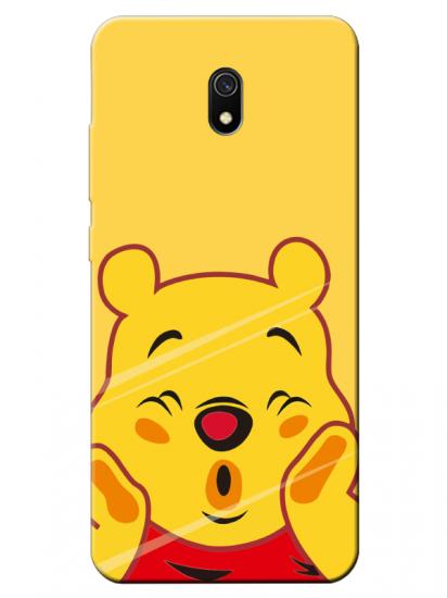 Redmi 8A Winnie The Pooh Sarı Telefon Kılıfı