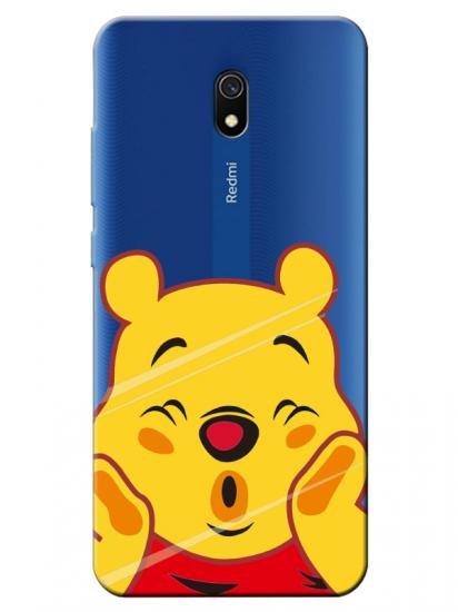 Redmi 8A Winnie The Pooh Şeffaf Telefon Kılıfı