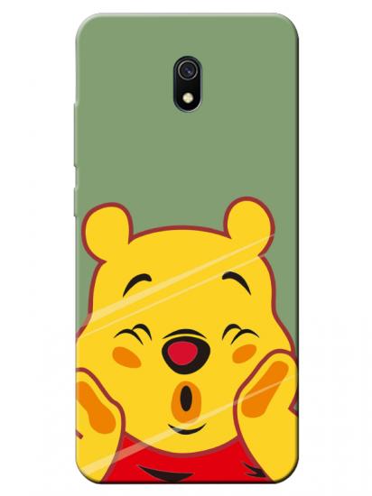 Redmi 8A Winnie The Pooh Yeşil Telefon Kılıfı