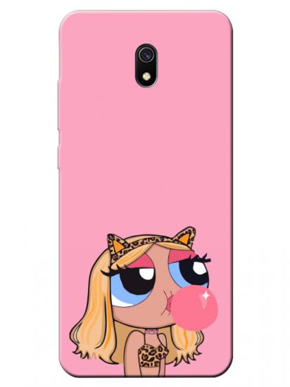 Redmi 8A Powerpuff Girls Pembe Telefon Kılıfı