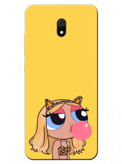 Redmi 8A Powerpuff Girls Sarı Telefon Kılıfı