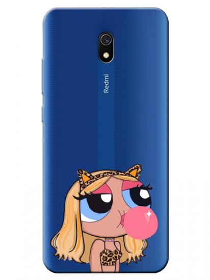 Redmi 8A Powerpuff Girls Şeffaf Telefon Kılıfı