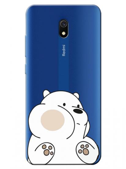 Redmi 8A Panda Şeffaf Telefon Kılıfı