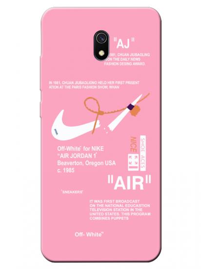 Redmi 8A Nike Air Pembe Telefon Kılıfı