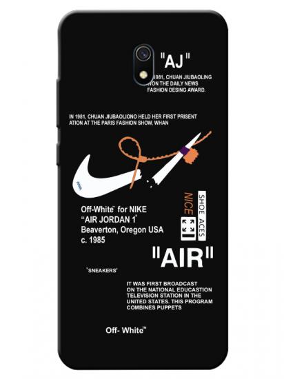 Redmi 8A Nike Air Siyah Telefon Kılıfı