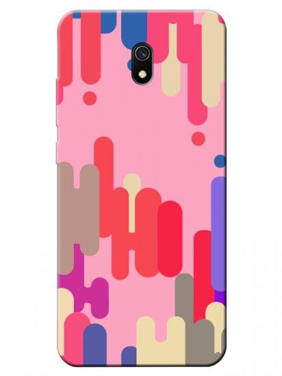 Redmi 8A Pop Art Pembe Telefon Kılıfı