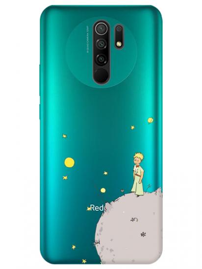 Redmi 9 Küçük Prens Şeffaf Telefon Kılıfı