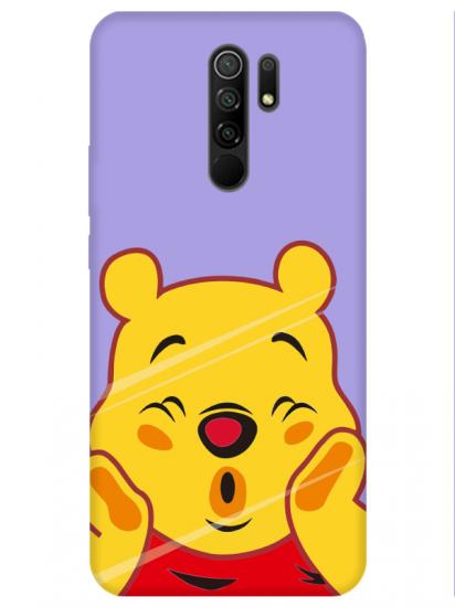 Redmi 9 Winnie The Pooh Lila Telefon Kılıfı