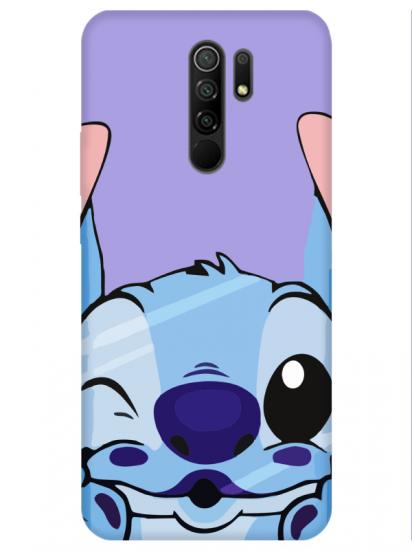 Redmi 9 Stitch Lila Telefon Kılıfı