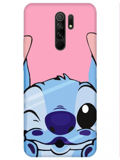 Redmi 9 Stitch Pembe Telefon Kılıfı