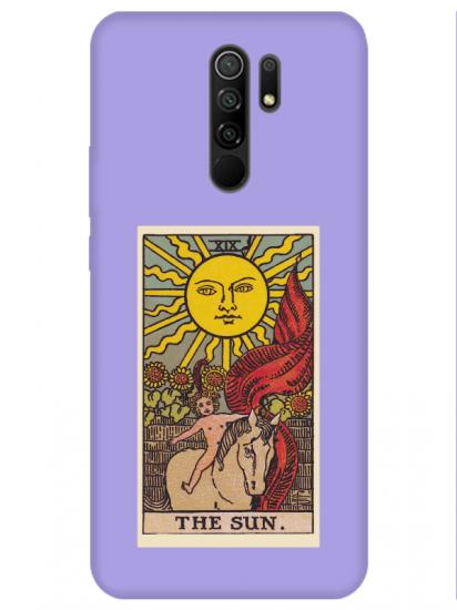 Redmi 9 The Sun Lila Telefon Kılıfı