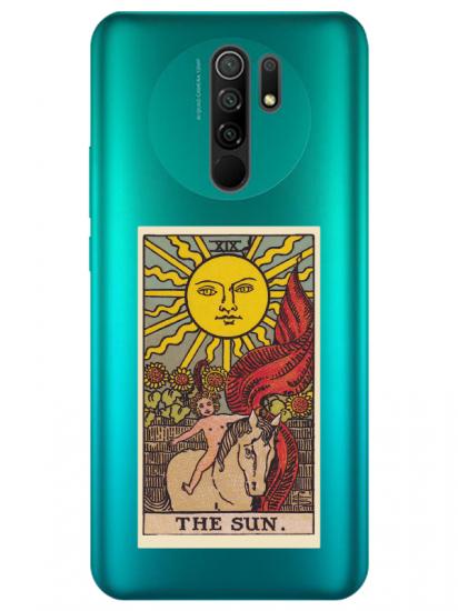 Redmi 9 The Sun Şeffaf Telefon Kılıfı