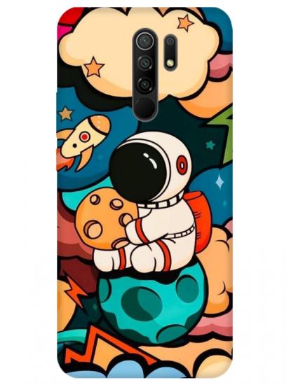 Redmi 9 Astronot Telefon Kılıfı