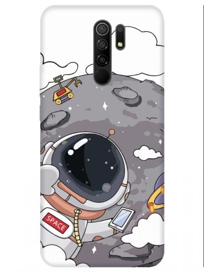 Redmi 9 Astronot Telefon Kılıfı