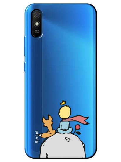 Redmi 9A Küçük Prens Şeffaf Telefon Kılıfı