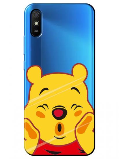 Redmi 9A Winnie The Pooh Şeffaf Telefon Kılıfı