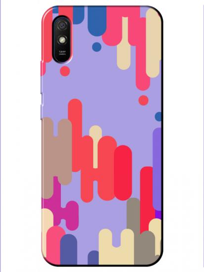 Redmi 9A Pop Art Lila Telefon Kılıfı