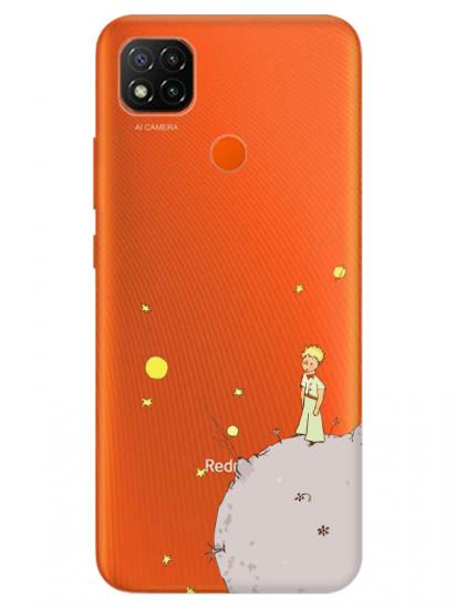 Redmi 9C Küçük Prens Şeffaf Telefon Kılıfı