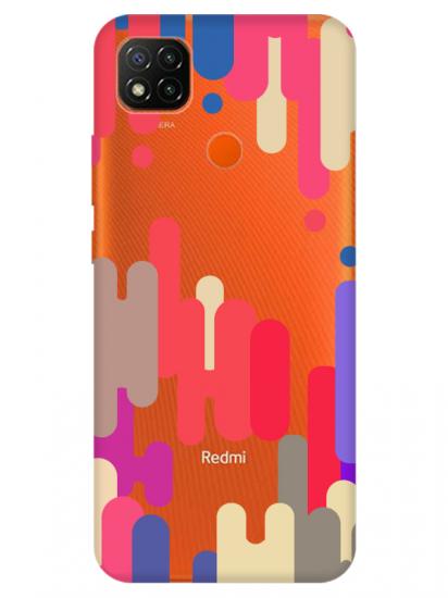 Redmi 9C Pop Art Şeffaf Telefon Kılıfı