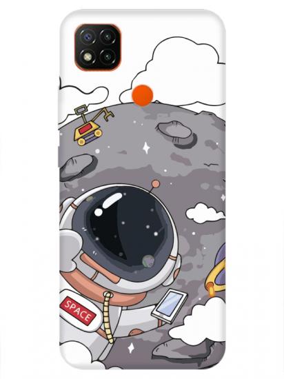 Redmi 9C Astronot Telefon Kılıfı