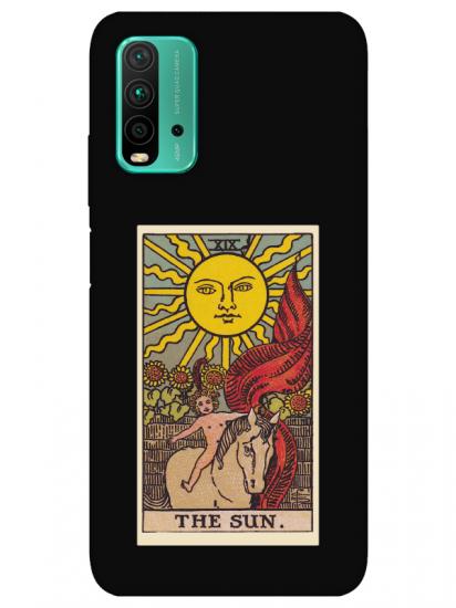 Redmi 9T The Sun Siyah Telefon Kılıfı