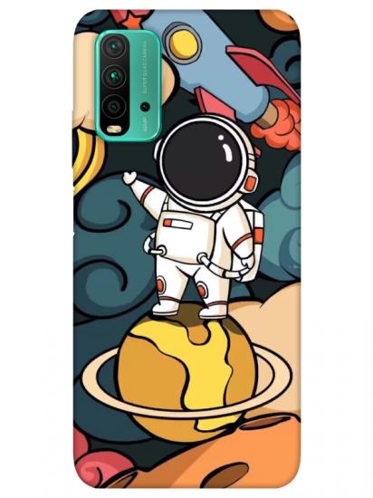 Redmi 9T Astronot Telefon Kılıfı