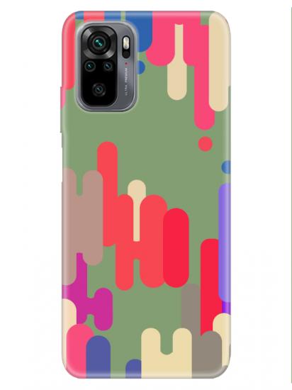 Redmi Note 10 Pop Art Yeşil Telefon Kılıfı