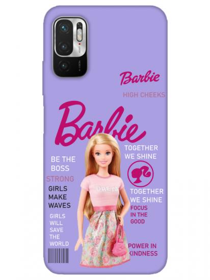Redmi Note 10 5G Barbie Lila Telefon Kılıfı