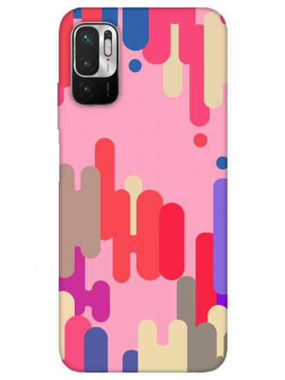 Redmi Note 10 5G Pop Art Pembe Telefon Kılıfı