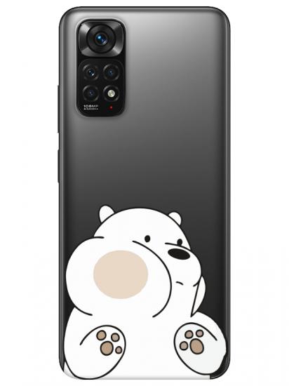 Redmi Note 11 Panda Şeffaf Telefon Kılıfı