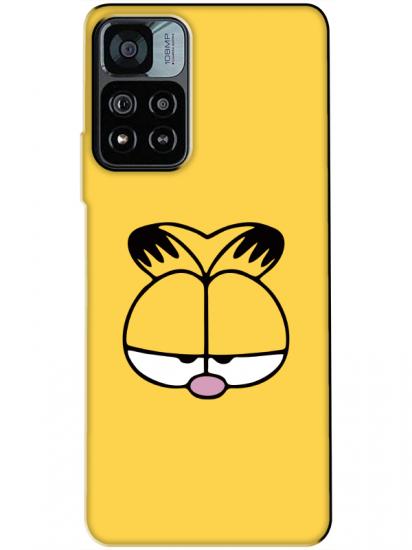 Redmi Note 11 Pro Garfield Sarı Telefon Kılıfı