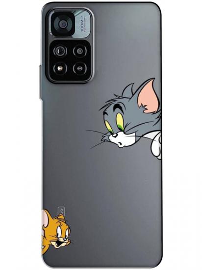 Redmi Note 11 Pro Tom And Jerry Şeffaf Telefon Kılıfı