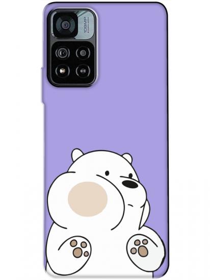 Redmi Note 11 Pro Panda Lila Telefon Kılıfı