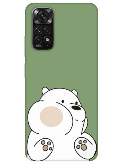 Redmi Note 11S Panda Yeşil Telefon Kılıfı