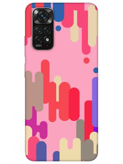 Redmi Note 11S Pop Art Pembe Telefon Kılıfı