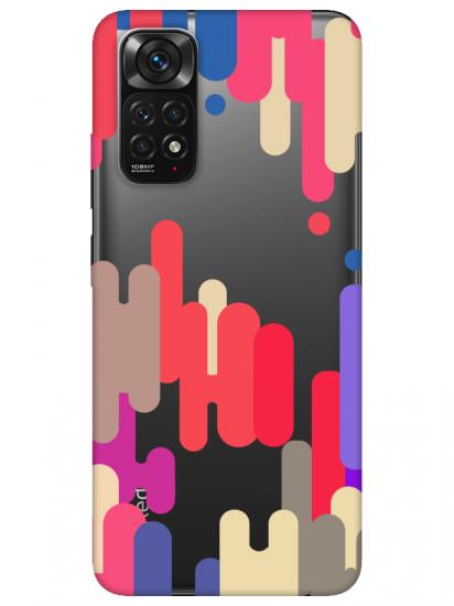 Redmi Note 11S Pop Art Şeffaf Telefon Kılıfı